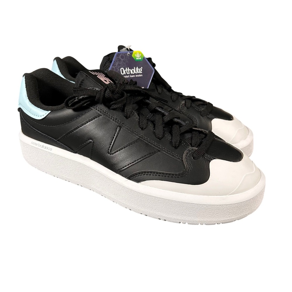 New Balance CT302LG Platform Sneakers Black Light Blue Mens 12 D CT302 Low NEW
